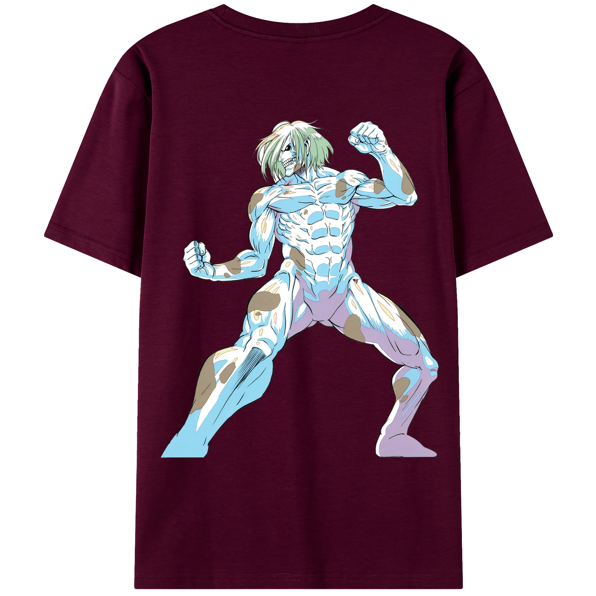 （画像用） 進撃の巨人 Attack on Titan レディース半袖Tシャツ(バックプリント)